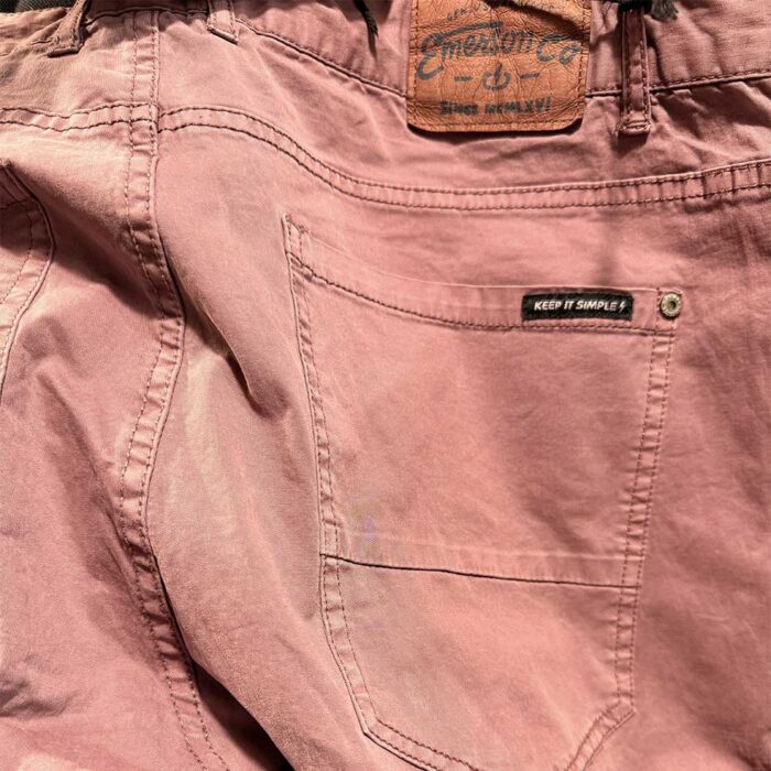 Emerson 191.EM49.87 Cotton Shorts Mauve - Image 3