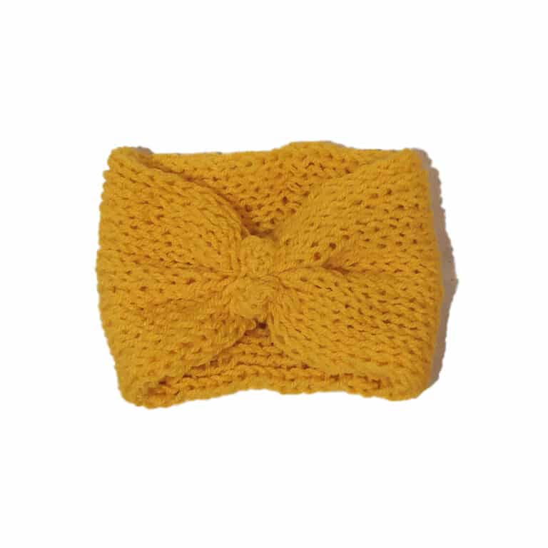 Πλεκτή Handmade Κορδέλα NS97 Yellow