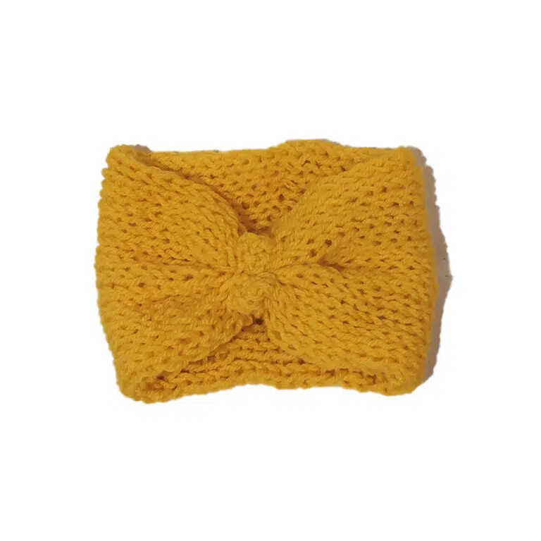 Πλεκτή Handmade Κορδέλα NS97 Yellow