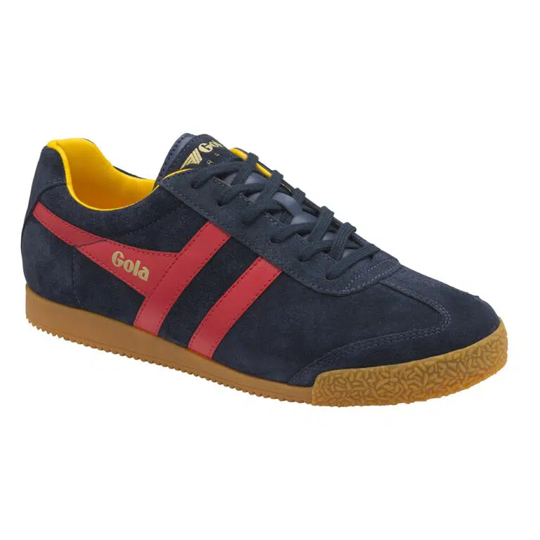 Παπούτσι Gola Classics Harrier Suede Navy Red - Image 2