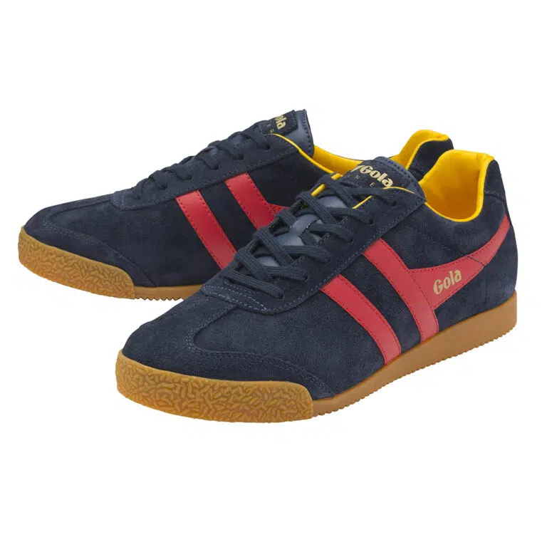 Παπούτσι Gola Classics Harrier Suede Navy Red - Image 3