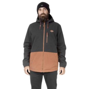 Picture Surface Insulated Jacket Black