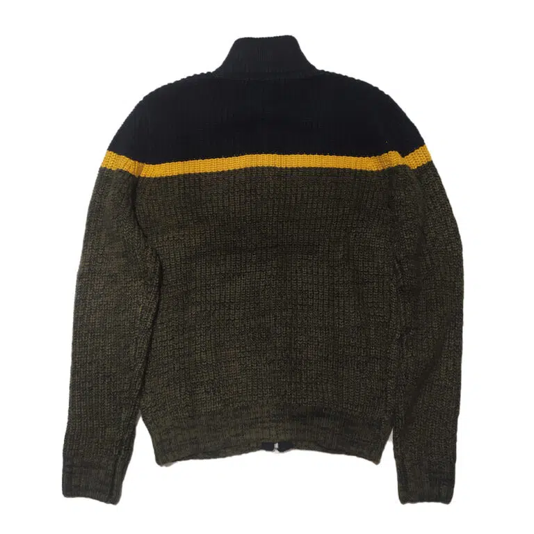 Ανδρική Ζακέτα Smithy's Zip Olive Black - Image 2