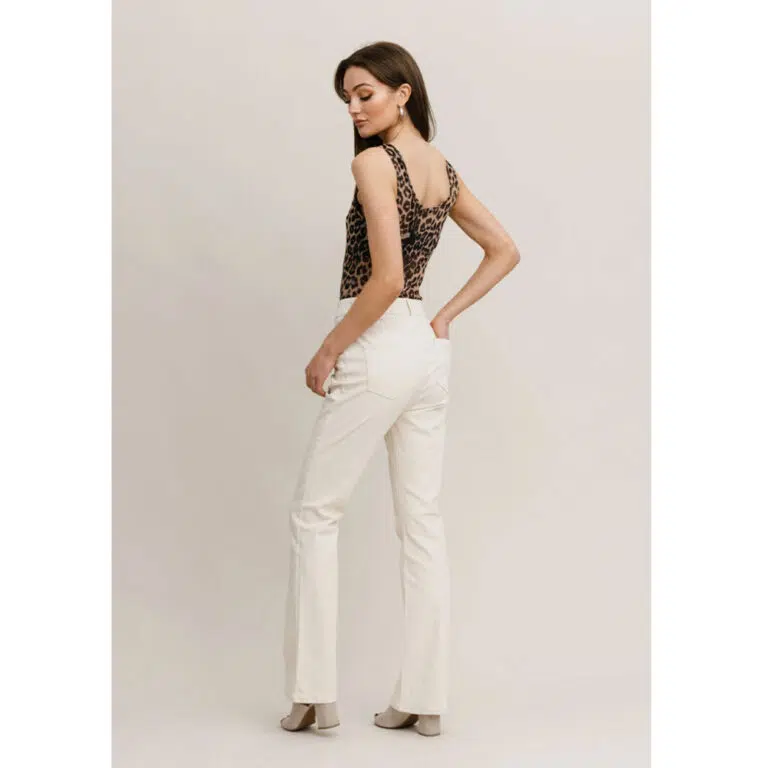 Αμάνικο Διαφανές Top Rut & Circle Bianca Animal Print - Image 4