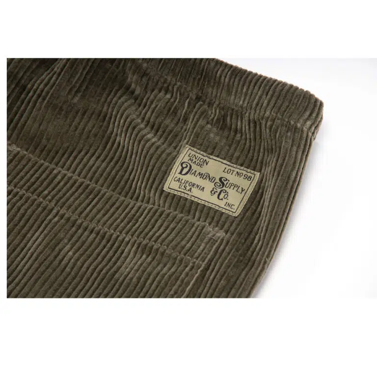 Diamond Sierra Cord Pant Army Green - Image 4
