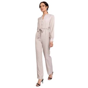 Rut & Circle Kira Jumpsuit Mushroom