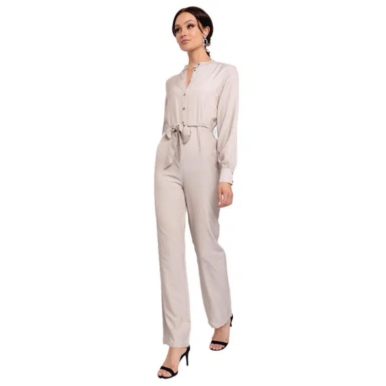 Rut & Circle Kira Jumpsuit Mushroom