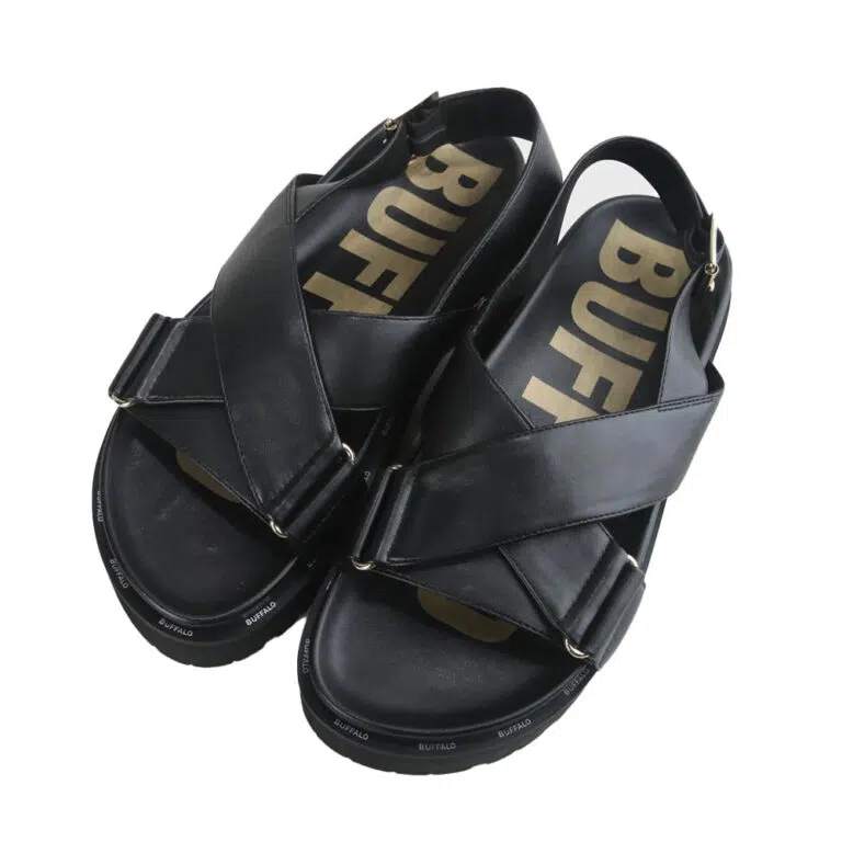Γυναικεία Σανδάλια Buffalo Romy Vegan Black - Image 3