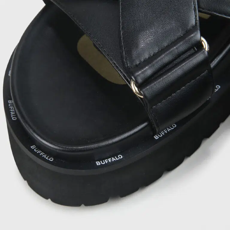 Γυναικεία Σανδάλια Buffalo Romy Vegan Black - Image 7
