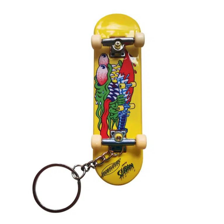 Μπρελόκ Fingerboard Santa Cruz Slasher Yellow