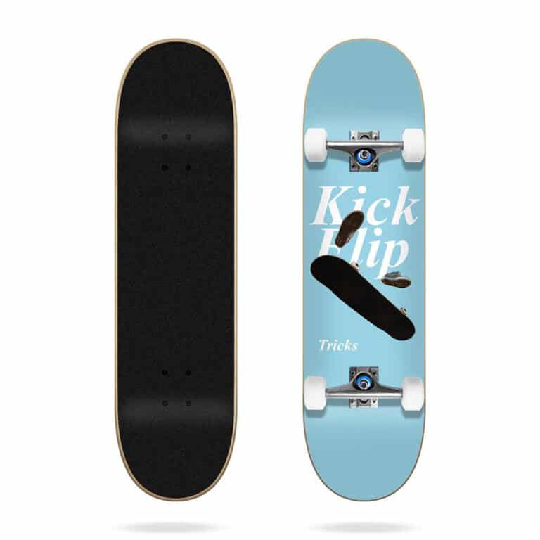 Παιδικό Complete Skate Tricks Kickflip 7.375 Blue