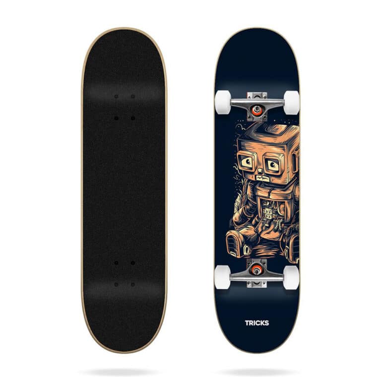 Complete Skate Tricks Robot 8.0 Black