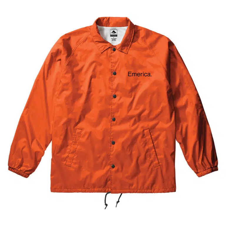 Αντιανεμικό Μπουφάν Emerica Coaches Orange Fluo