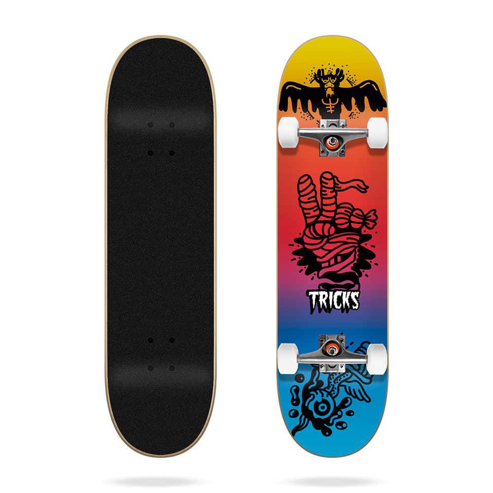 Παιδικό Complete Skateboard Tricks Tattoo 7.25 Multi