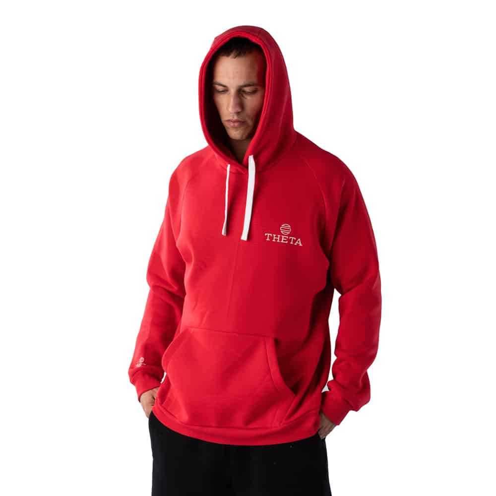Unisex Φούτερ Theta Theta Logo Red - Image 2