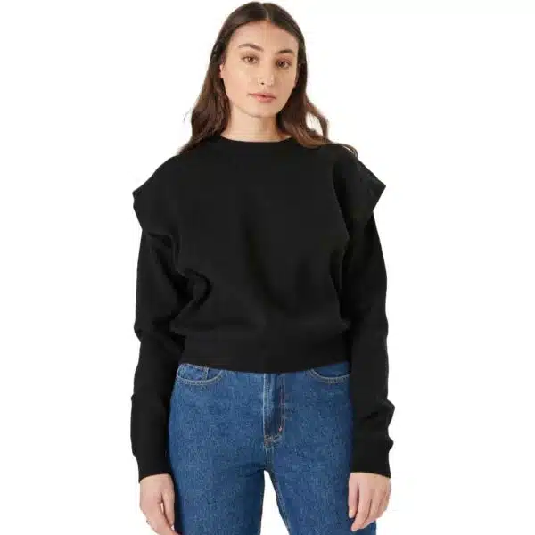 Γυναικεία Πλεκτή Μπλούζα 24 Colours Black