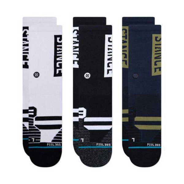 Κάλτσες Τρεξίματος Stance Boyd Mid 3-Pack Multicolor