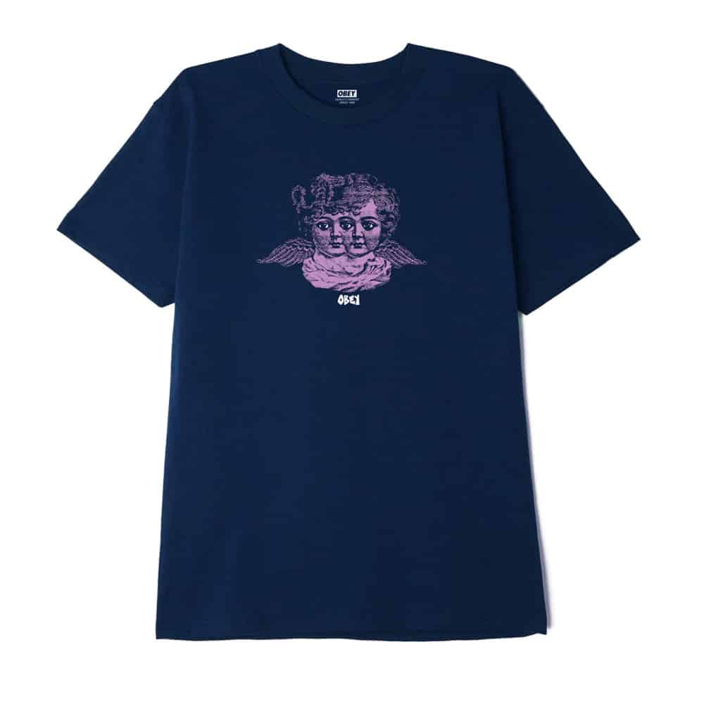 T-Shirt Obey Angel Vision Navy - NS97 Streetwear
