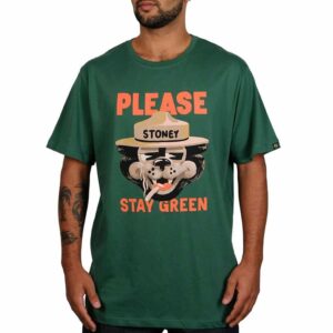 The Dudes Stay Green Tee Forest Duck