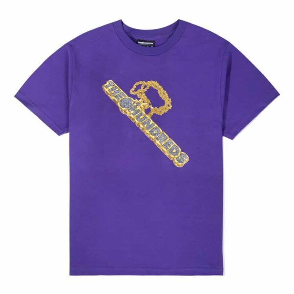 T-Shirt The Hundreds Baller Bar Purple
