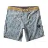 vissla barrier boardshort vintage blue