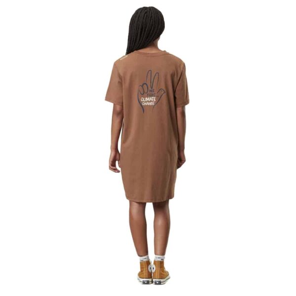 picture silaine dress brown rustic