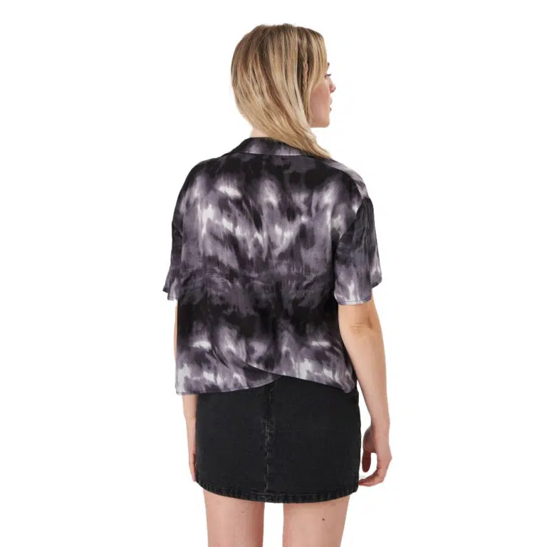 24 Colours Black Tie Dye Shirt