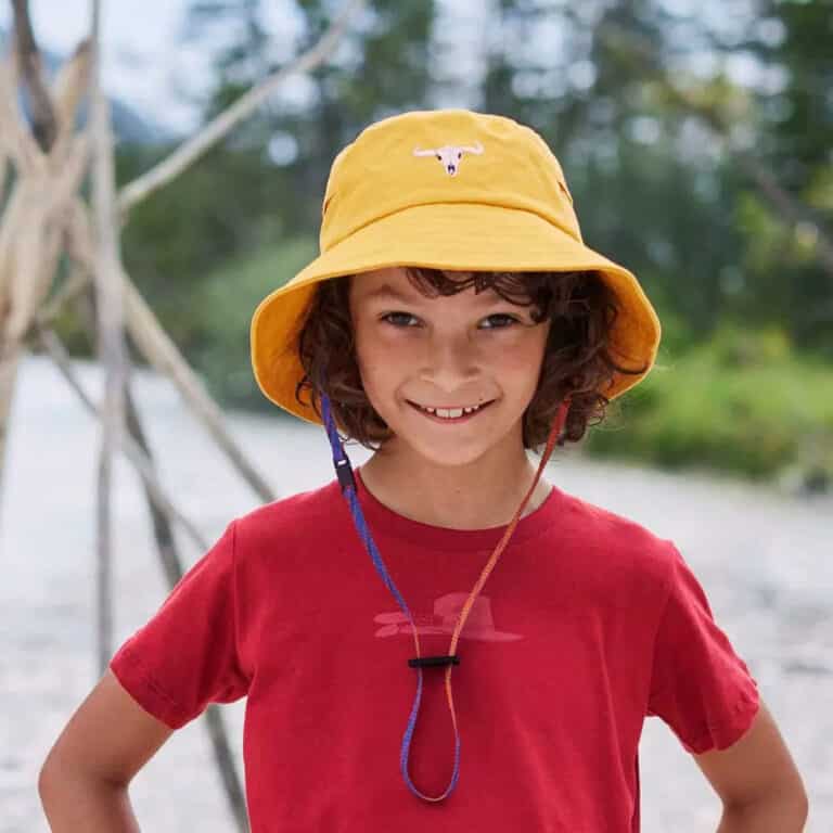 Buff Kids Booney Hat Goran Ochre