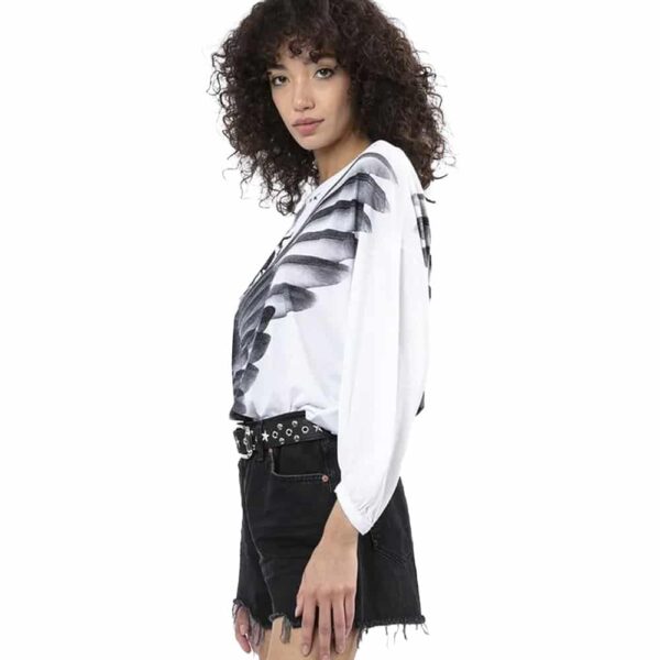 Religion Wings Top White