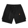 The Hundreds Jigsaw Hybrid Shorts Black