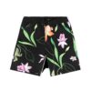 The Hundreds Novello Shorts Black Floral