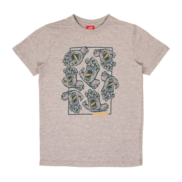 Youth T-Shirt Santa Cruz Crowd Hand Heather Grey