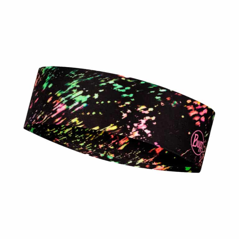 Buff Coolnet UV Slim Headband Speckle Black