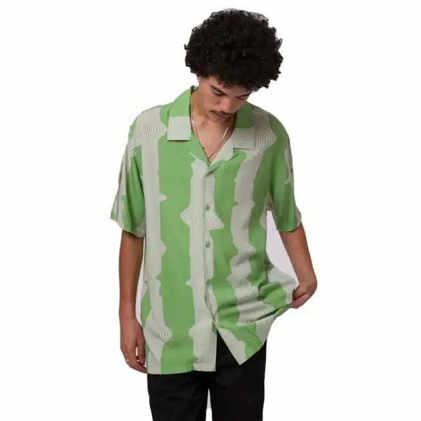 HUF Avalon Avocado Woven Shirt