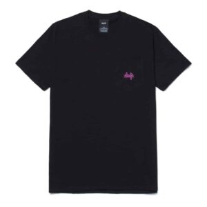 HUF Haze Script Pocket T-Shirt Black
