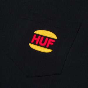 HUF Regal Pocket T-Shirt Black