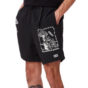 Obey Easy No Time Shorts Black