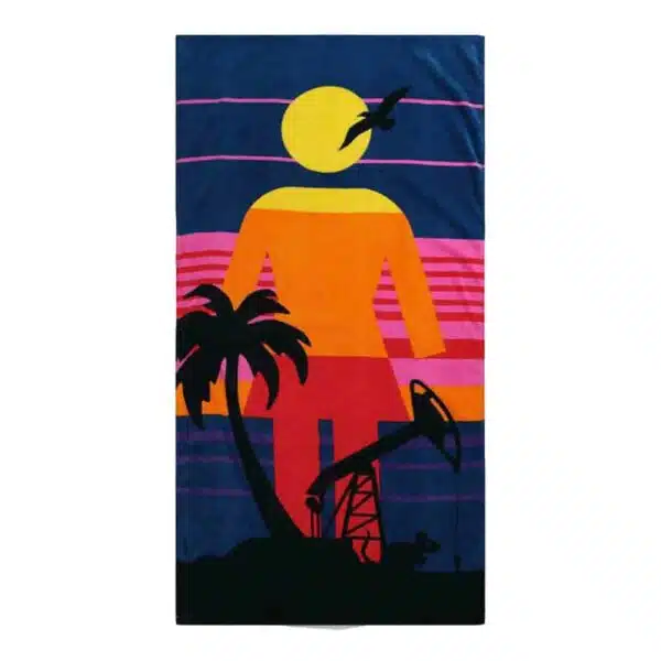Girl Skateboards Rat Beach Towel 152 X 76 Multicolor
