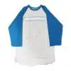 Independent BTG Shear Baseball Raglan Tee Grey Blue