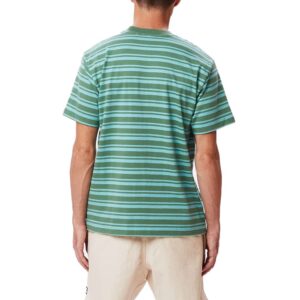 Obey Sunrise Stripe T-Shirt Wavelite Multicolor