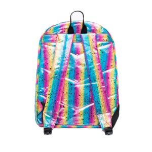 Hype Pastel Rainbow Gradient Gloss Backpack 18L Pink