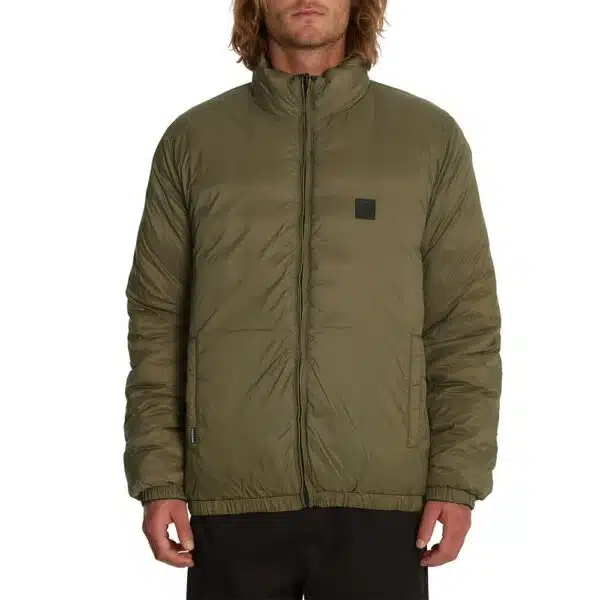 Volcom Walltzerd Jacket Service Green Camo