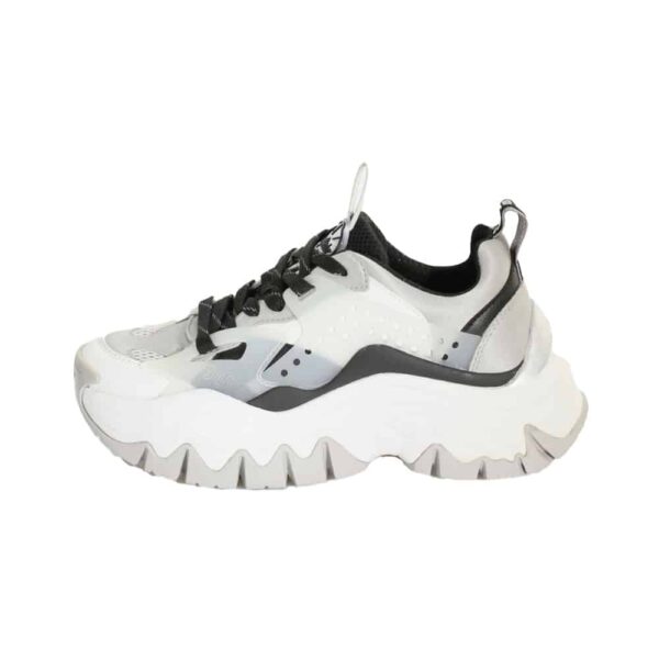 Buffalo Trail One Sneakers Silver Black