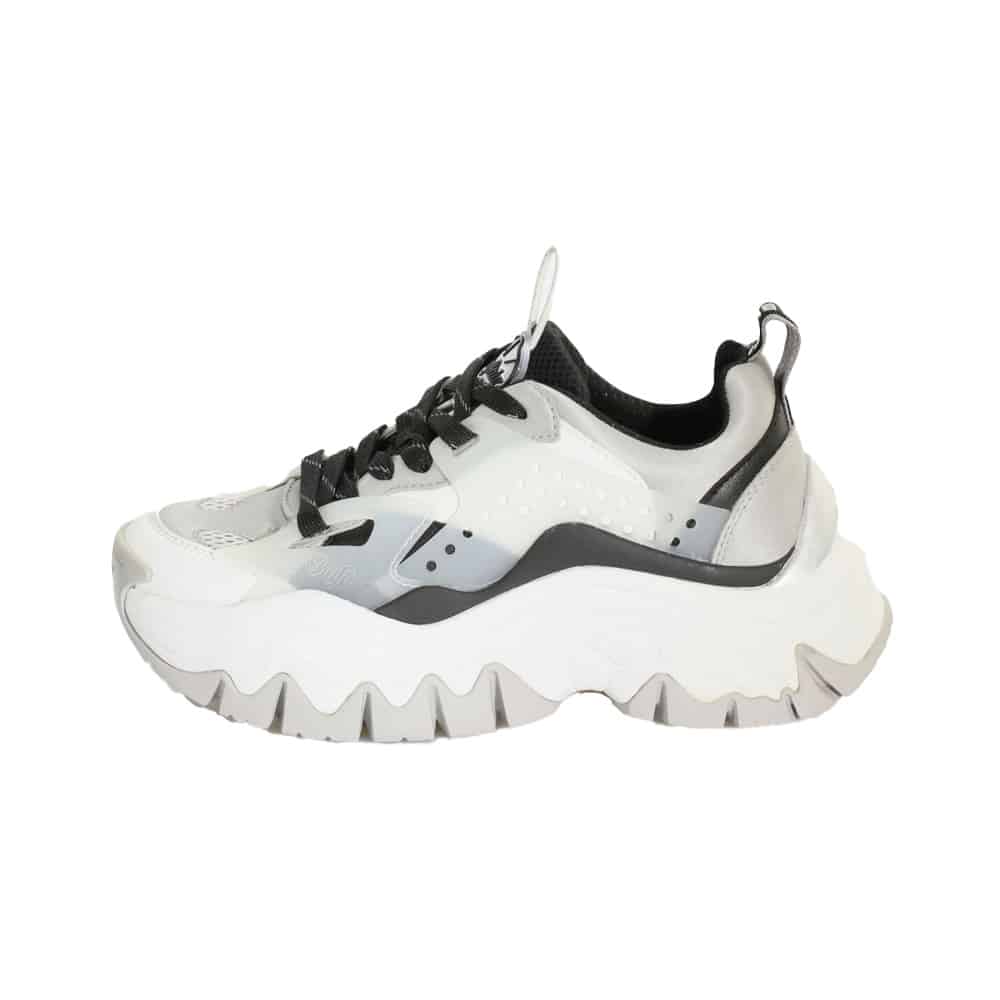 Buffalo Trail One Sneakers Silver Black