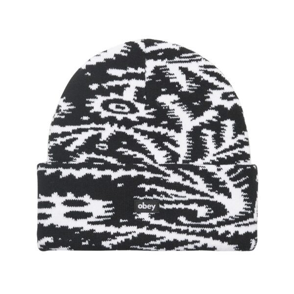 Obey Magnolia Unisex Beanie Black Multi