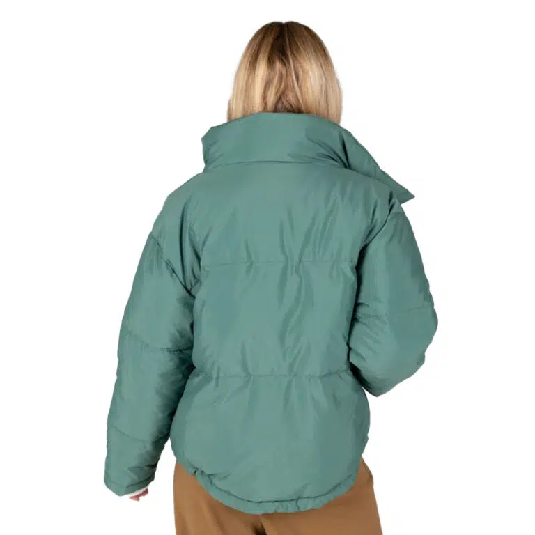 24 Colours Puffer Jacket Green