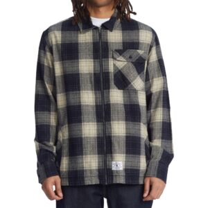 DC The Trapper Flannel Navy Plaid