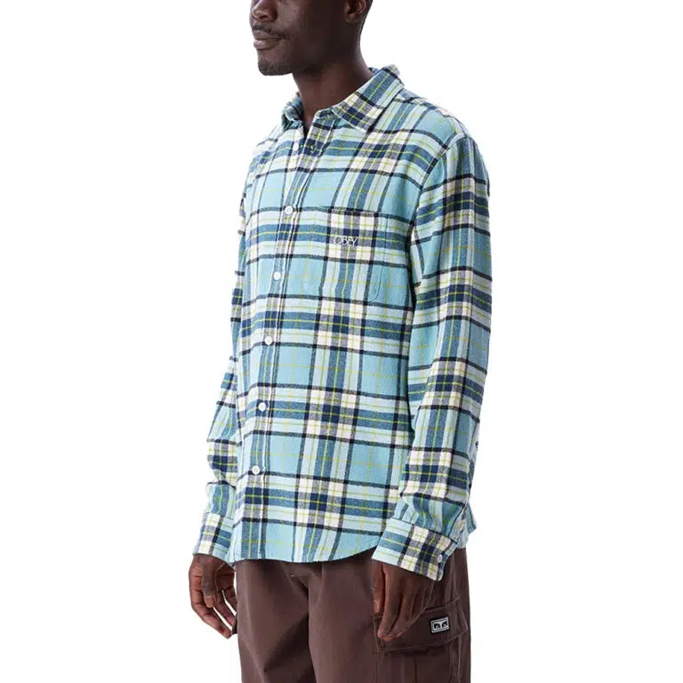 Obey Vince Woven Arctic Blue Multi