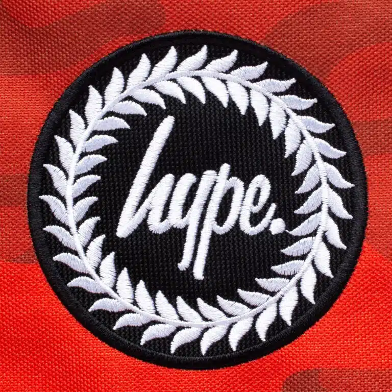 Hype Unisex Backpack Crest 18L Red Camo