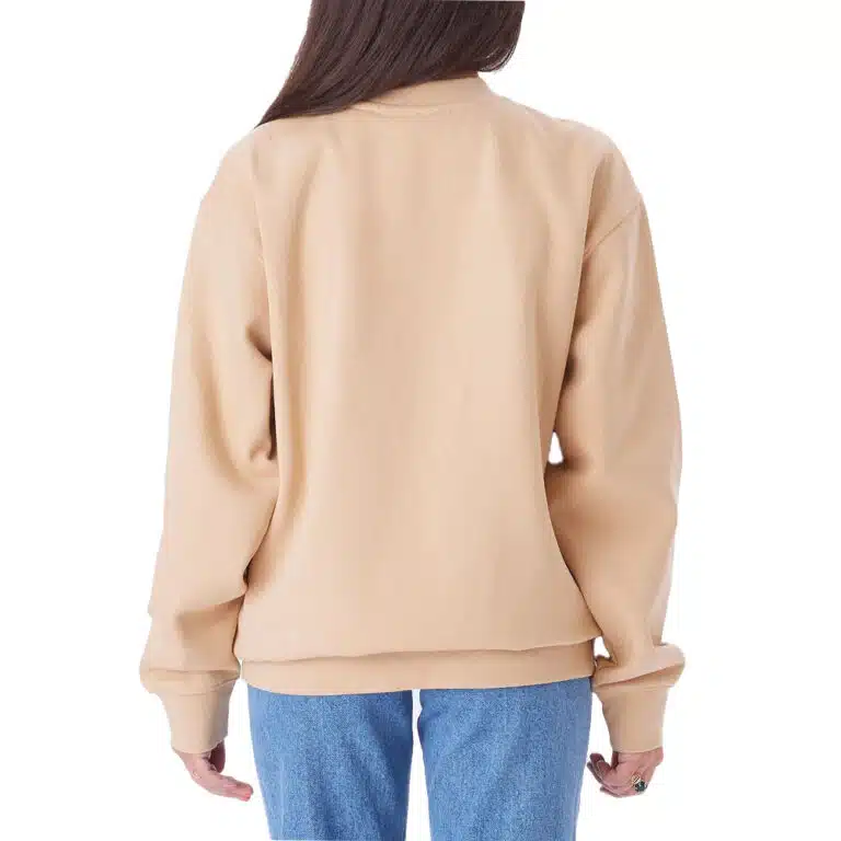 Obey Lowercase Crewneck Oat Milk